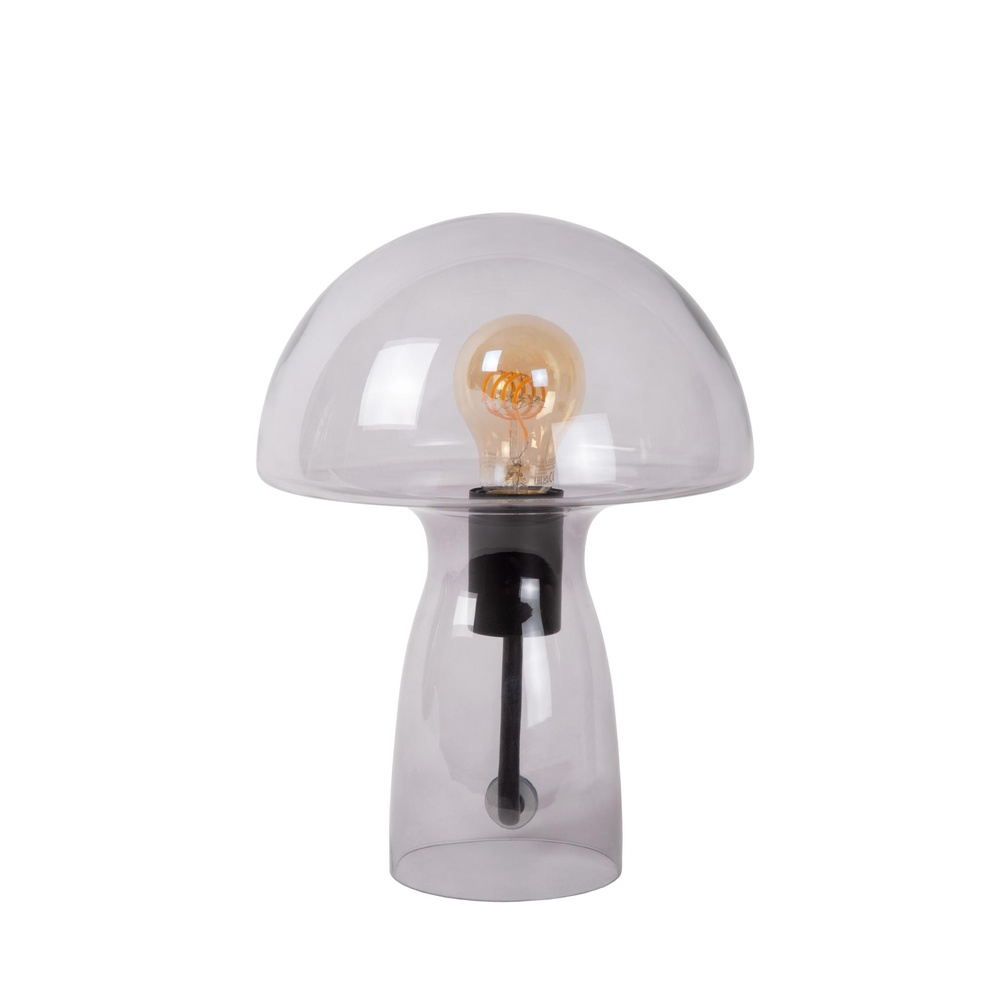 Lucide TafellampjeFungo smoked - 10514/01/65